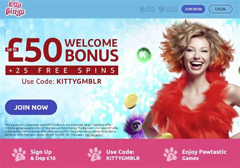 Kitty bingo promo code existing customers  Max
